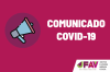 COVID-19 | Comunicado &agrave; Popula&ccedil;&atilde;o