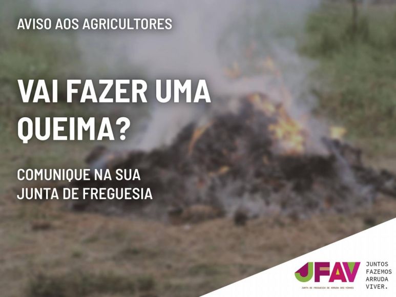 Comunicação de Queimas Agrícolas
