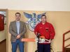 Executivo e Bombeiros de Arruda em contacto permanente