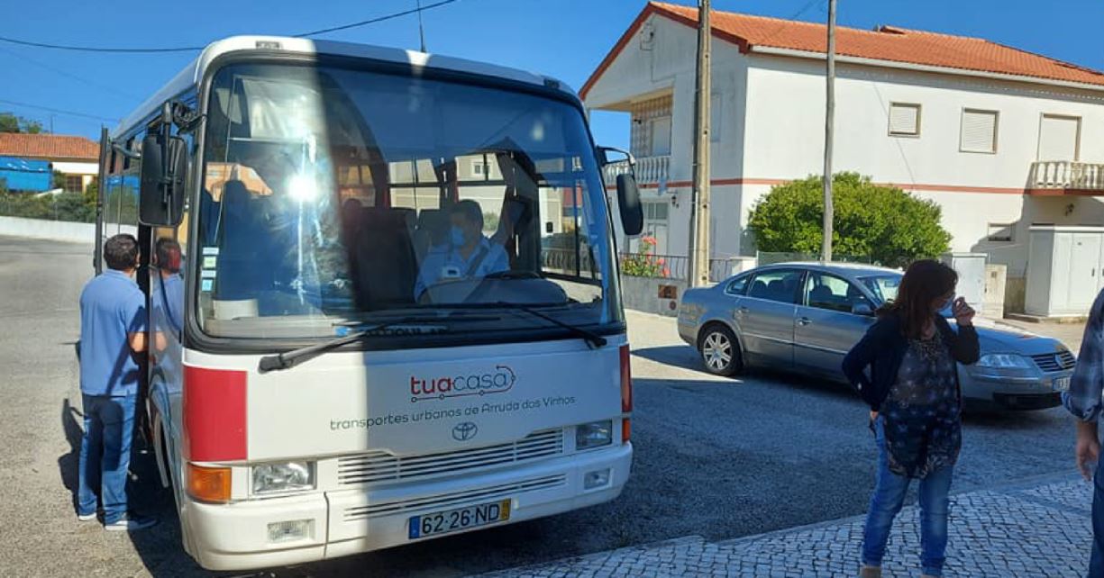 TUA Casa - Arruda inaugura rede local de transportes públicos