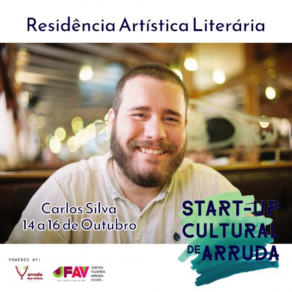 Start-Up Cultural recebe escritor Carlos Silva