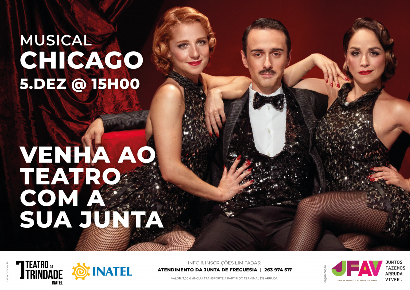 Freguesia assiste ao musical Chicago