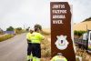 Freguesia com novas placas identificadoras dos limites