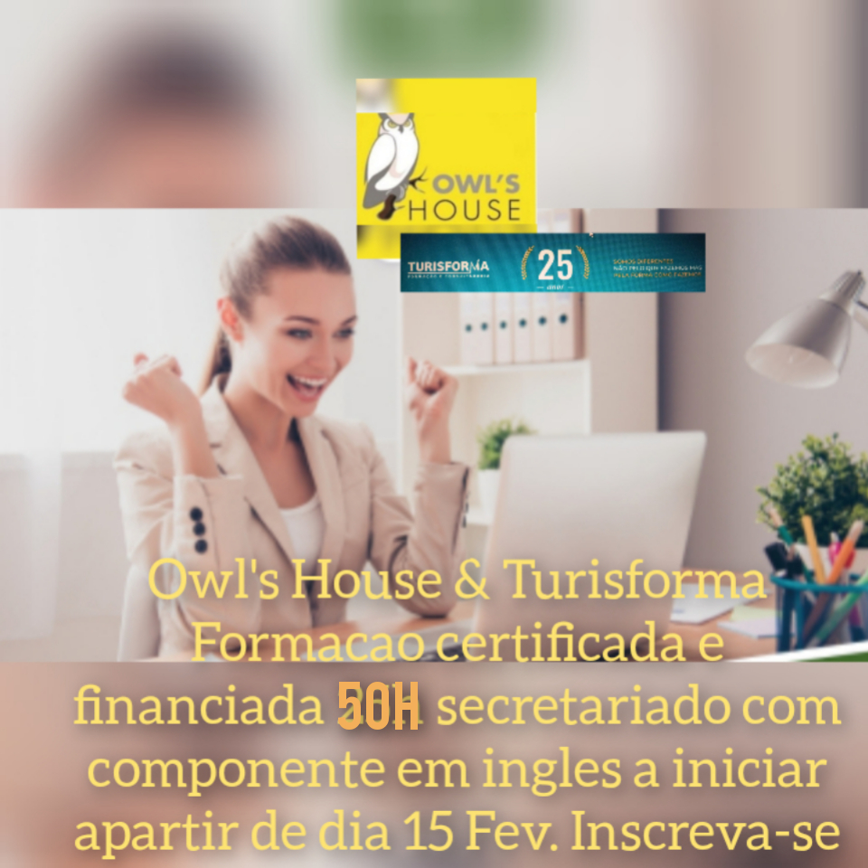 Formação Financiada Online | Secretariado / Atendimento (Inglês - 50H)