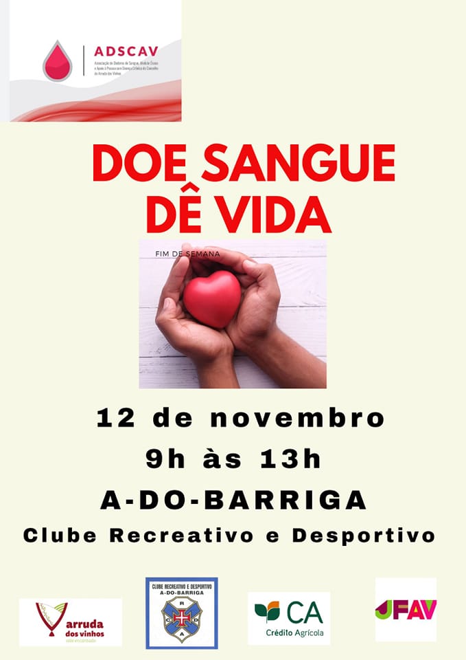 Recolha de Dádivas de Sangue (A-do-Barriga)