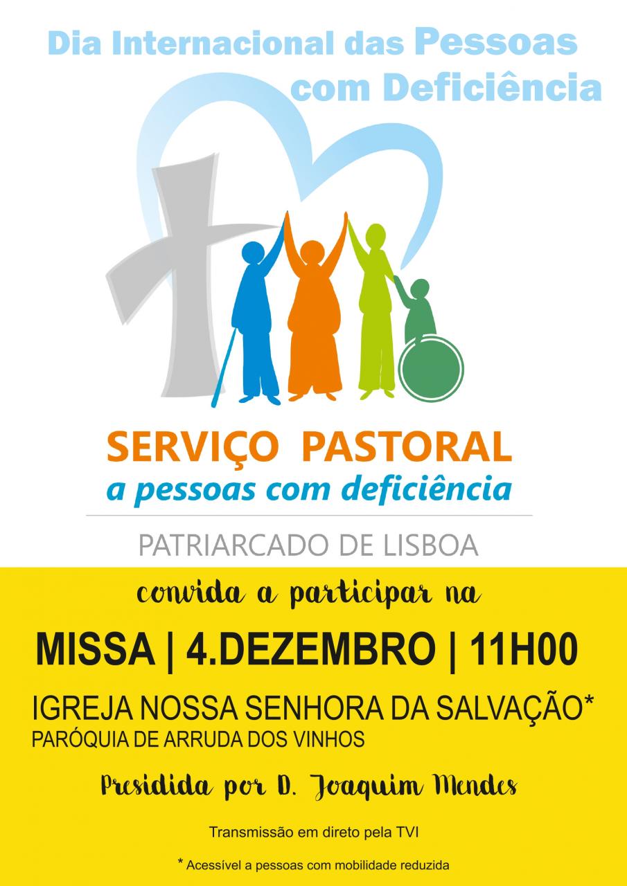 Missa - Dia Internacional das Pessoas com Deficiência