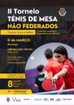 CRDA | II Torneio de T&eacute;nis de Mesa - N&atilde;o Federados
