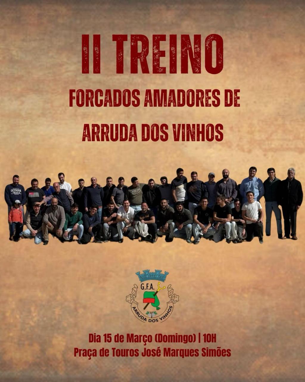 Forcados Amadores de Arruda | II Treino