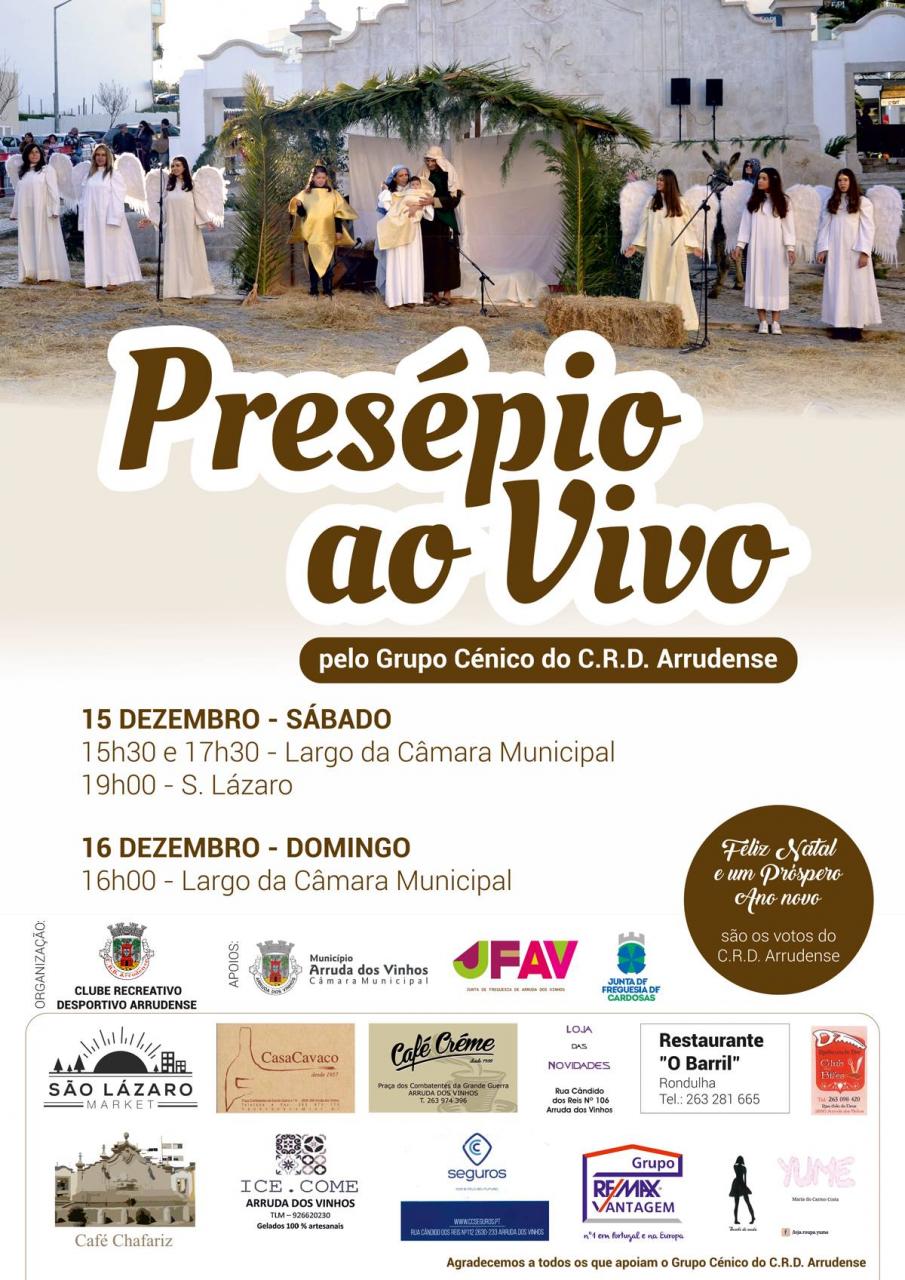 Presépio ao Vivo | Largo da Câmara